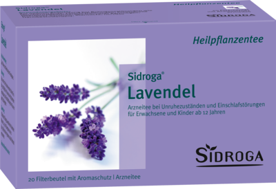 SIDROGA Lavendel Tee Filterbeutel