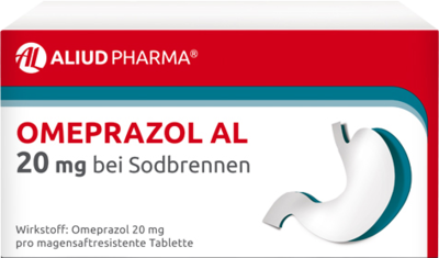 OMEPRAZOL AL 20 mg b.Sodbr.magensaftres.Tabletten